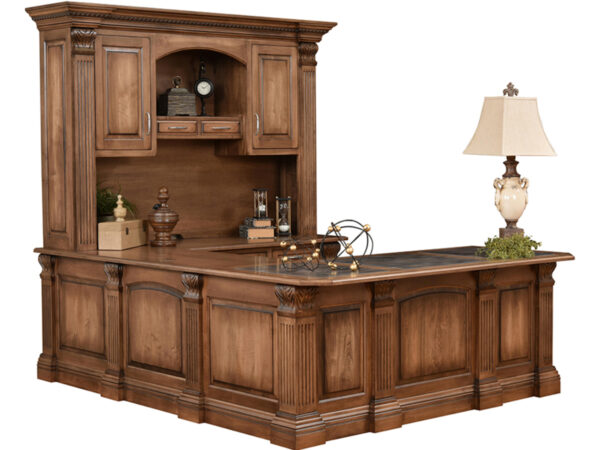 Montereau U Shape Desk & Hutch