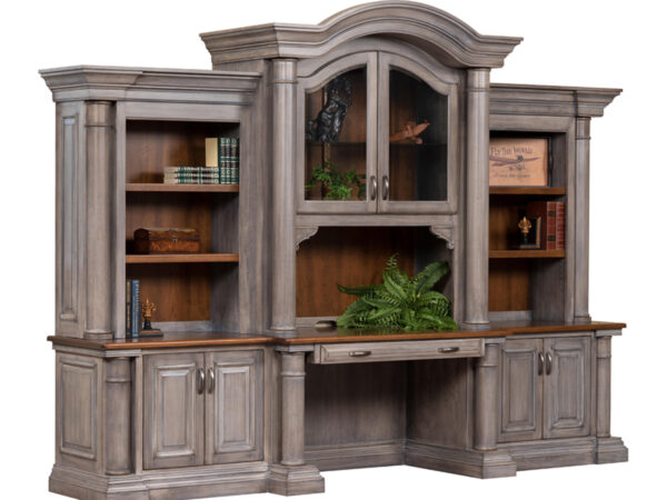Paris 129" Base & Three Piece Hutch