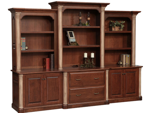 Jefferson 113" Base and Three Piece Hutch