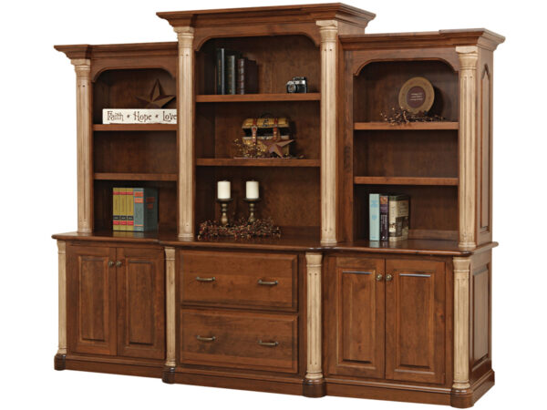 Jefferson 98" Base and Three Piece Hutch