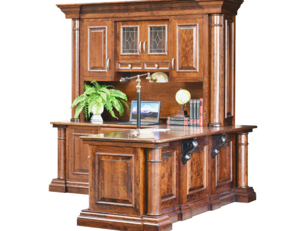 Paris Corner Desk & Hutch