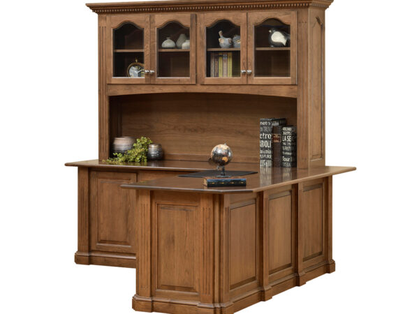 Signature Corner Desk and Hutch