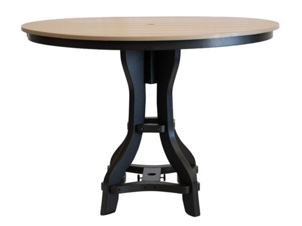 48" Round Counter Table - Curved Leg