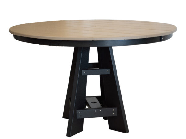 48" Round Dining Table - Straight Leg
