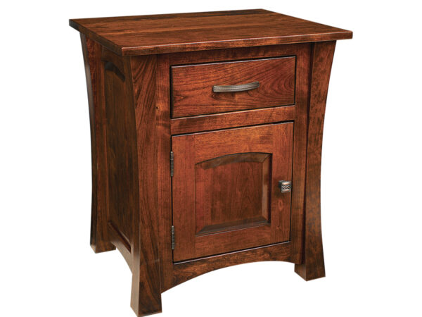 Woodbury One Drawer, One Door Nightstand