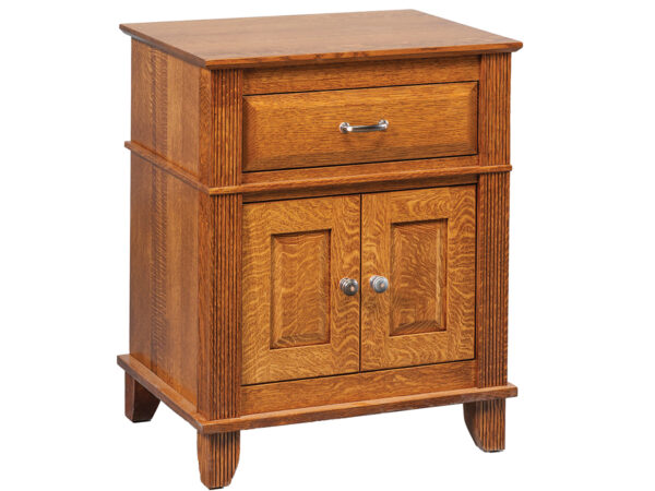 Arlington Nightstand 1 Drawer, 2 Doors