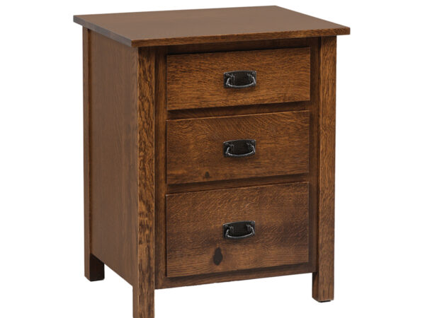 Elkins Three Drawer Nightstand