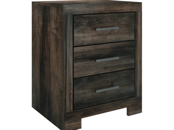 Zane Three Drawer Nightstand