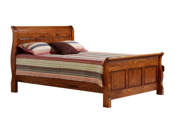 Traditional Sleigh Panel Bed