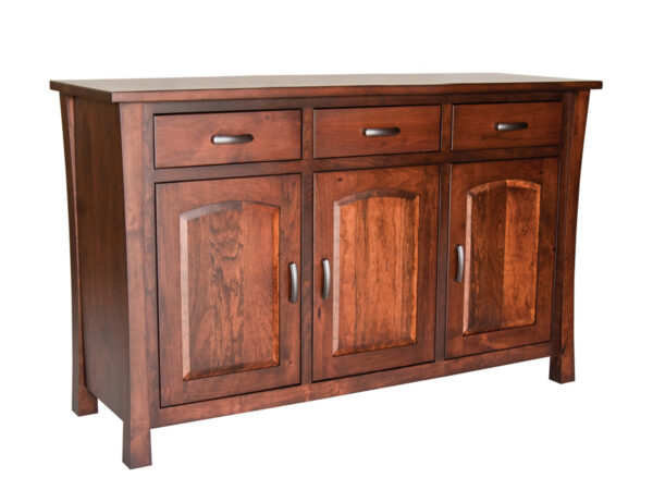 Woodbury Low Base 3 Door Buffet