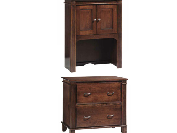 Arlington Lateral File Cabinet With Hutch