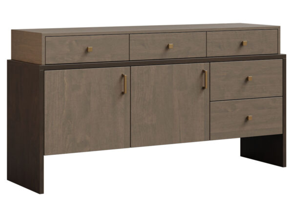 Dion Five Drawer Buffet with Two Doors