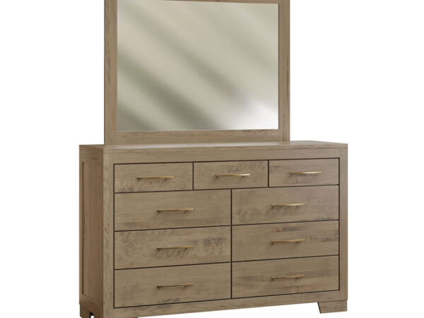 London 9 Drawer High Dresser