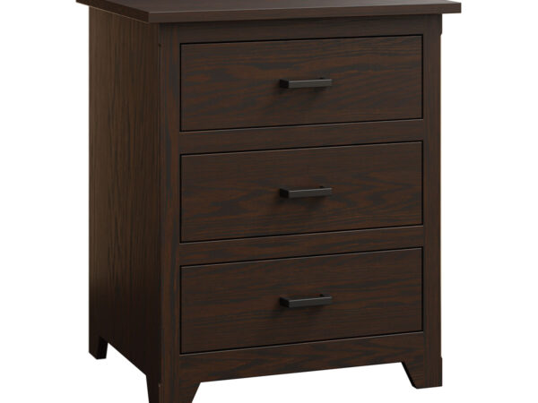 Shaker 3 Drawer Nightstand