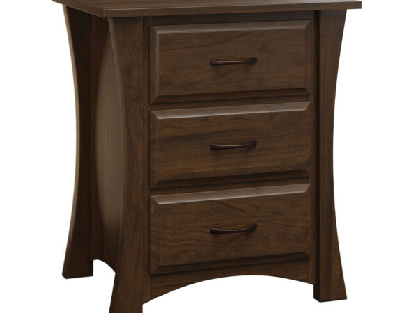 Cove 3 Drawer Nightstand