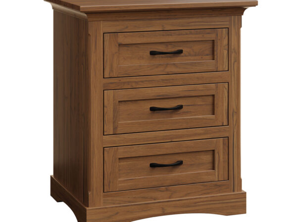 Buckeye 3 Drawer Nightstand