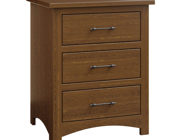 Lincoln 3 Drawer Nightstand