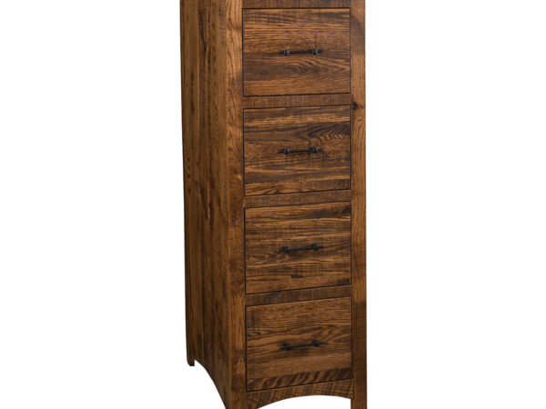 Barn Floor 4 Drawer File Cabinet