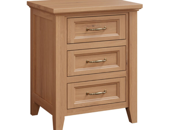 Bristol 3 Drawer Nightstand