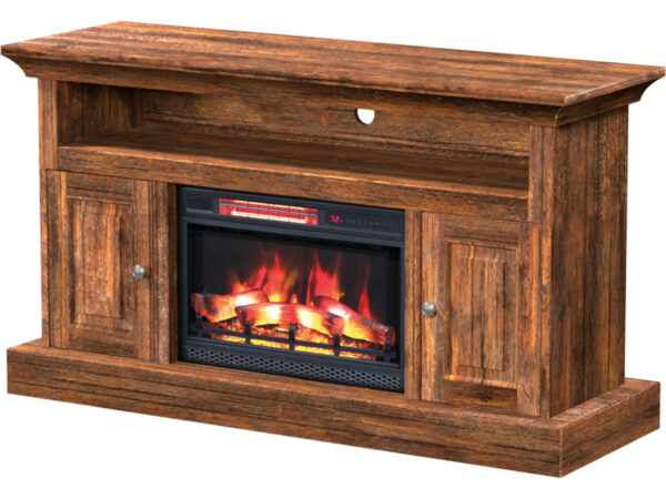 Hartford Media Console with Fireplace