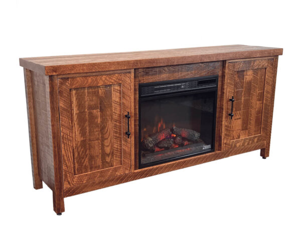 Astoria Media Console with Fireplace
