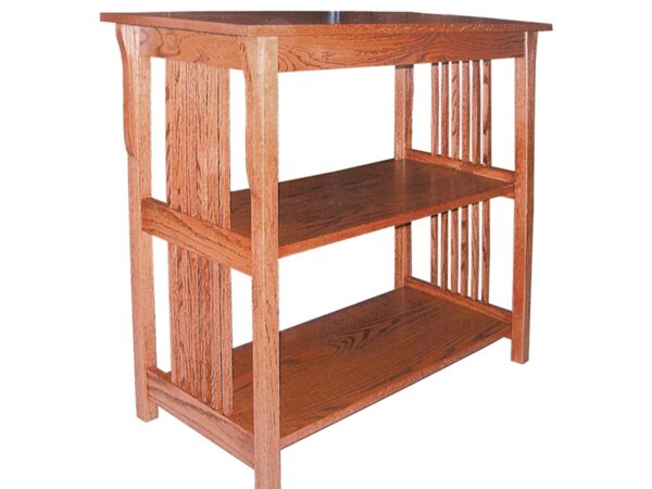 Prairie Mission Double Shelf Sofa Table