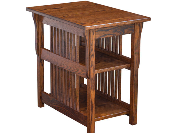 Prairie Mission Double Shelf TV Stand