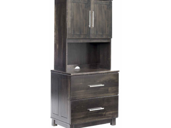 La Salle Urban Lateral File Cabinet With Hutch