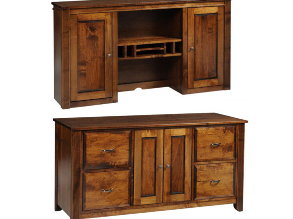 Arlington Modular 60" Credenza With Hutch