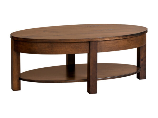 Barn Loft Oval Coffee Table