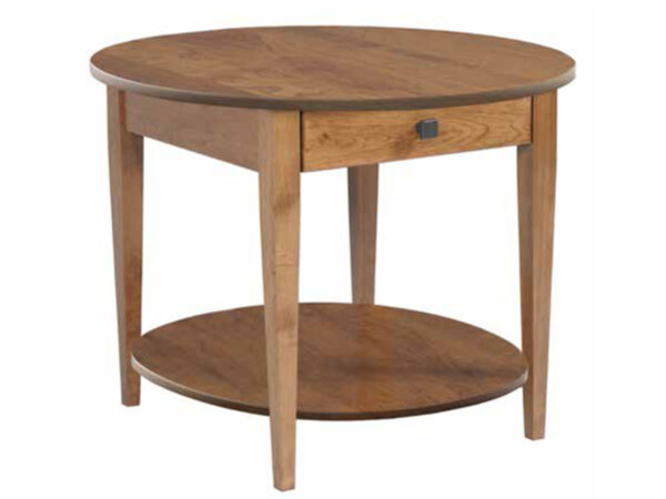 Woodland Shaker Round End Table