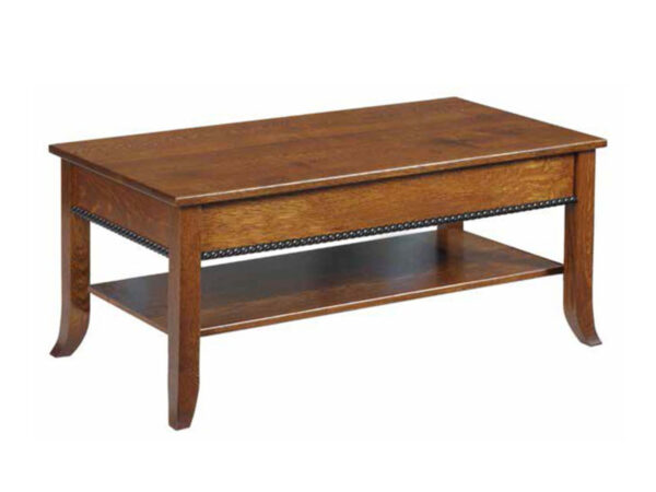 Cranberry Lift Top Coffee Table