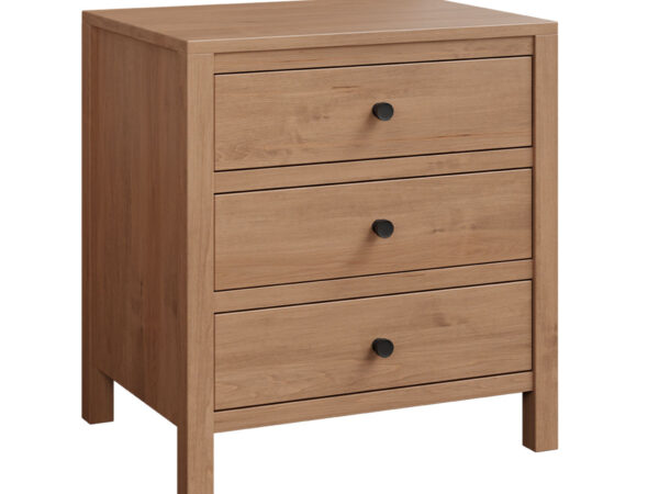 Amanda 3 Drawer Nightstand