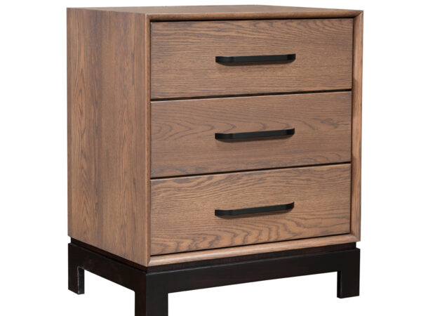 Lorenzo 3 Drawer Nightstand