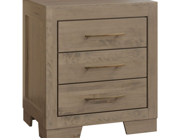 London 3 Drawer Nightstand