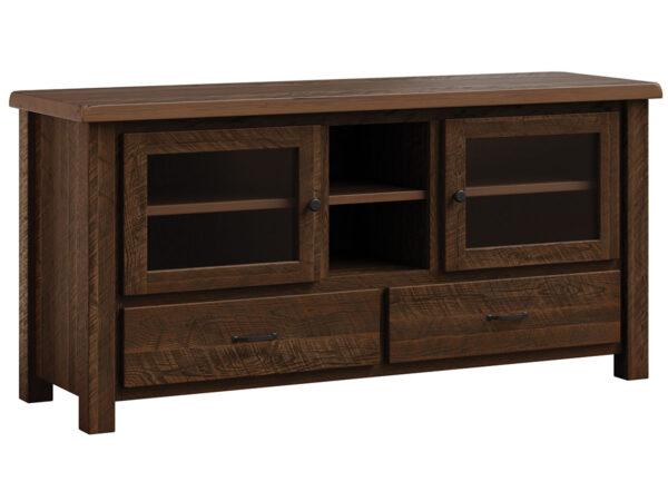 Reclaimed Post Mission TV Stand