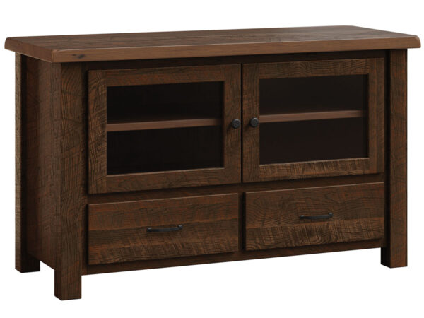 Reclaimed Post Mission TV Stand