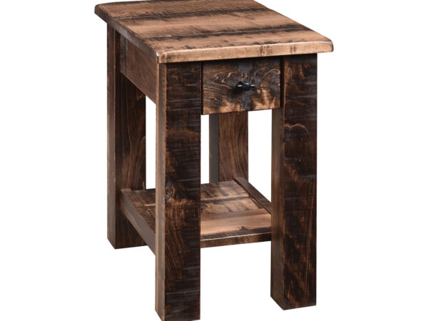 Barn Floor Chair Side Table