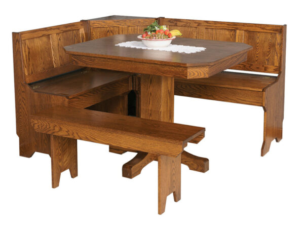 5 Piece Corner Nook Set