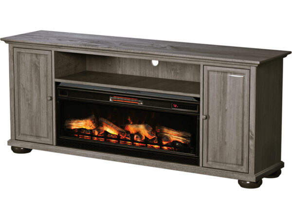 Strafford Media Console with Fireplace
