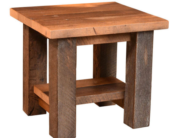 Almanzo End Table with Shelf