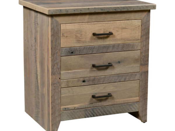 Midland 3-Drawer Nightstand