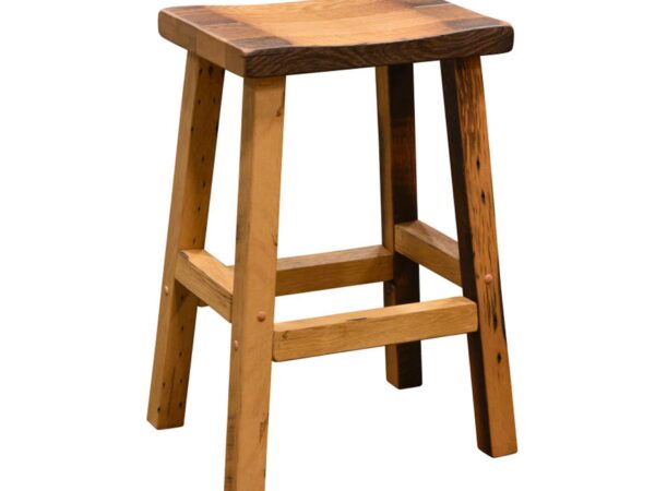 Bar Stool with Scooped Seat