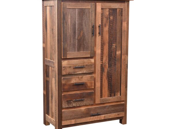 Farmhouse 4 Drawer Armoire