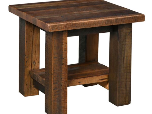 Kingston End Table with Shelf 