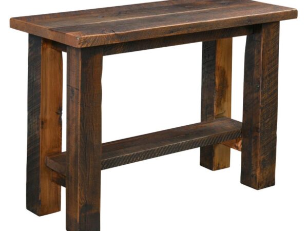 Kingston Sofa Table with Shelf