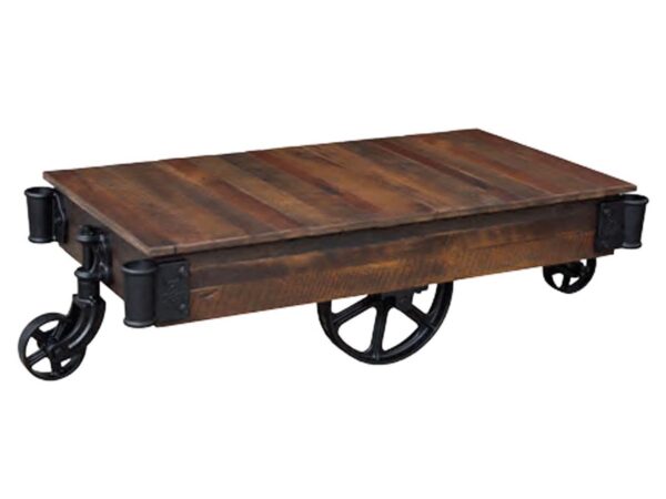 Urban Railroad Cart Coffee Table