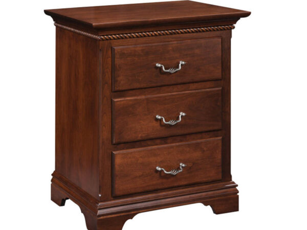 Hampton 3 Drawer Nightstand