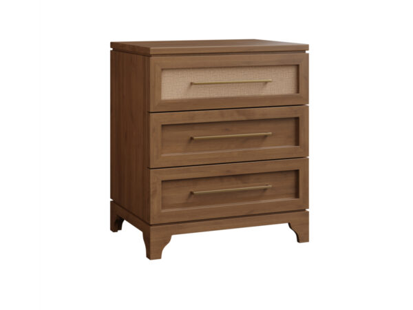 Cali 3 Drawer Nightstand