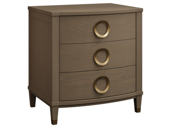 Claire 3 Drawer Nightstand
